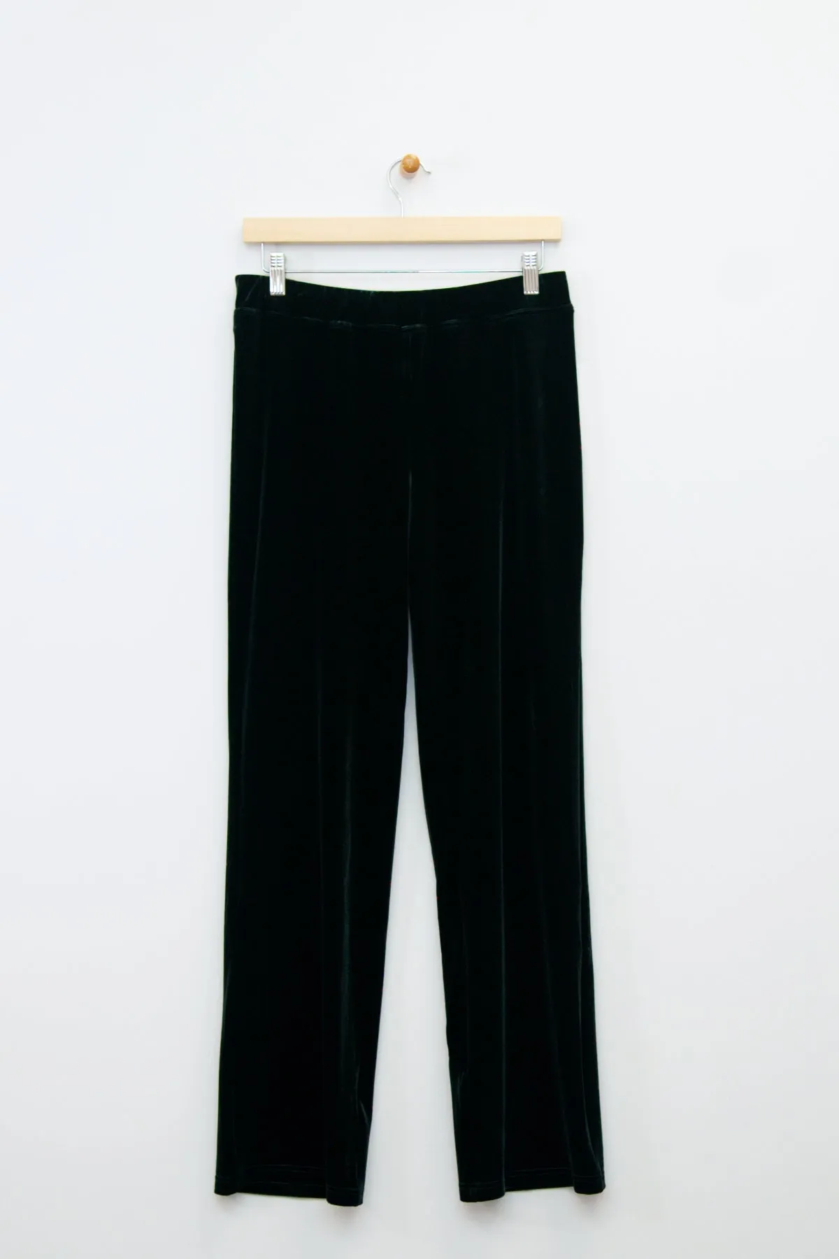 40" Straight Velvet Pants