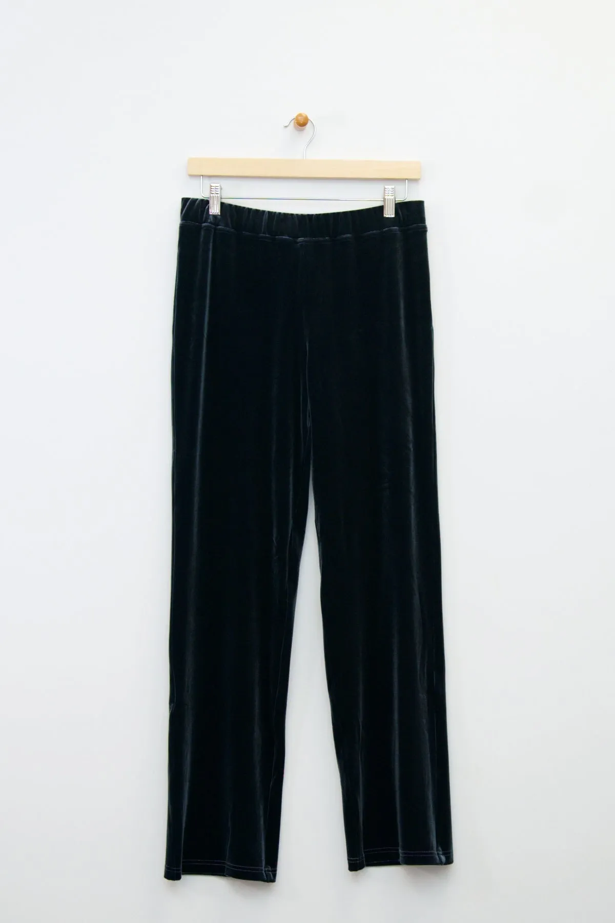 40" Straight Velvet Pants