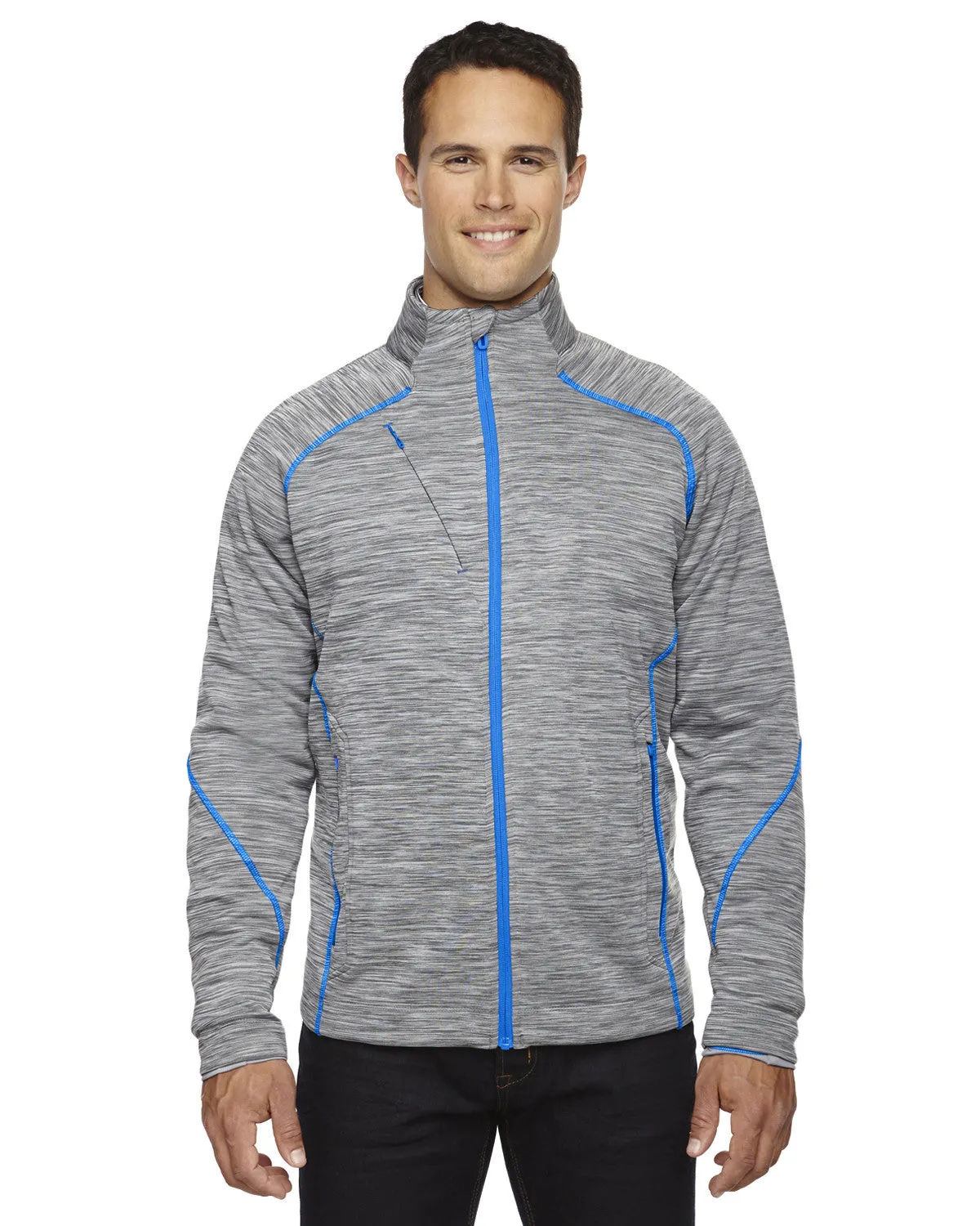 88697 Ash City - North End Sport Men's Flux Mélange Bonded Fleece Jacket