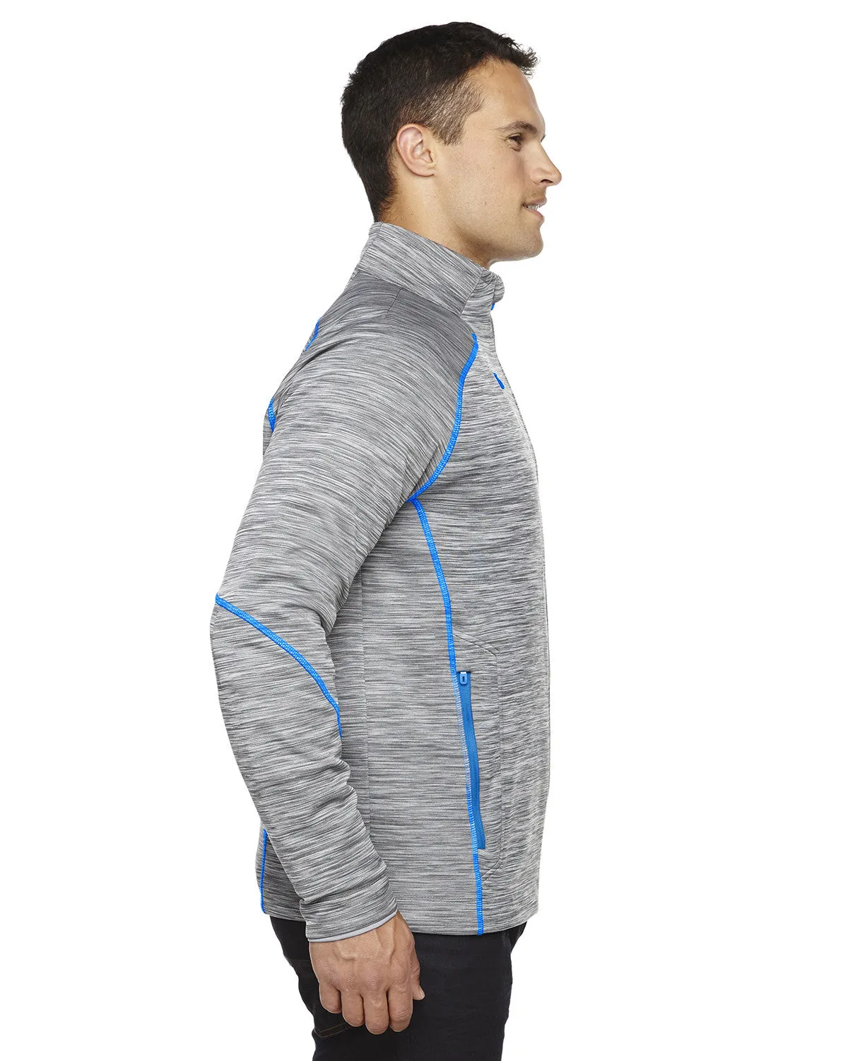 88697 Ash City - North End Sport Men's Flux Mélange Bonded Fleece Jacket