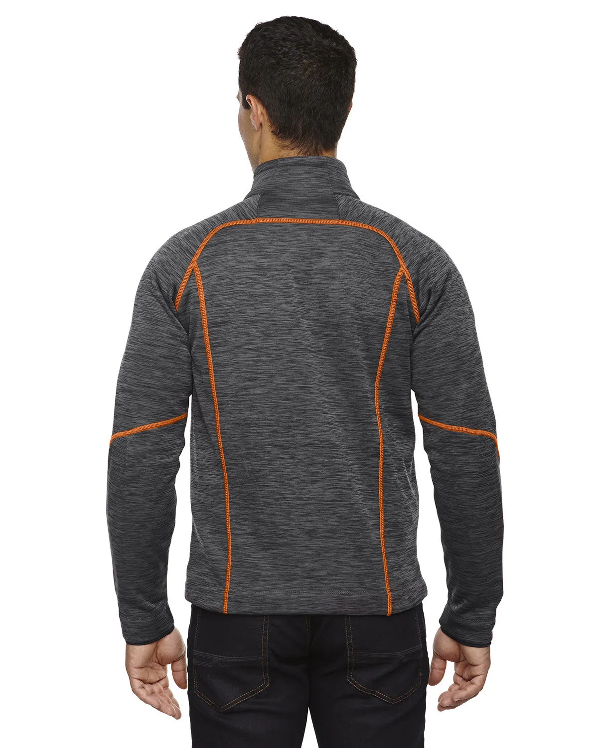 88697 Ash City - North End Sport Men's Flux Mélange Bonded Fleece Jacket