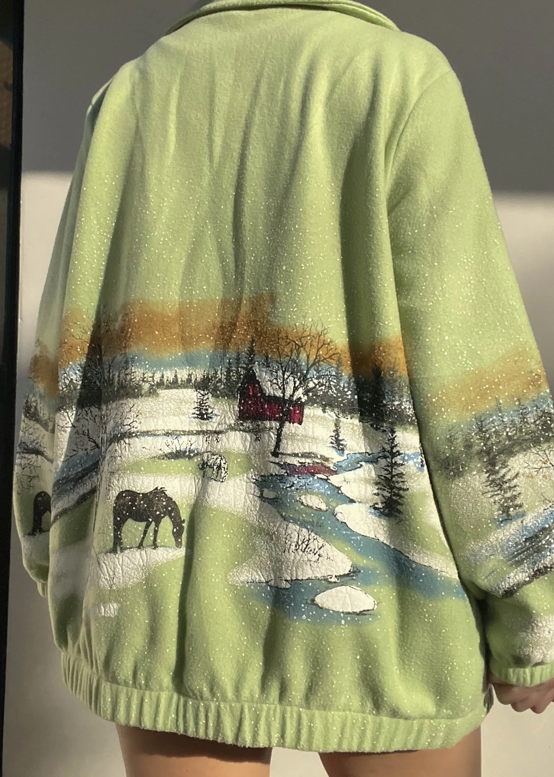 90's Wonderland Farm Fleece (L)