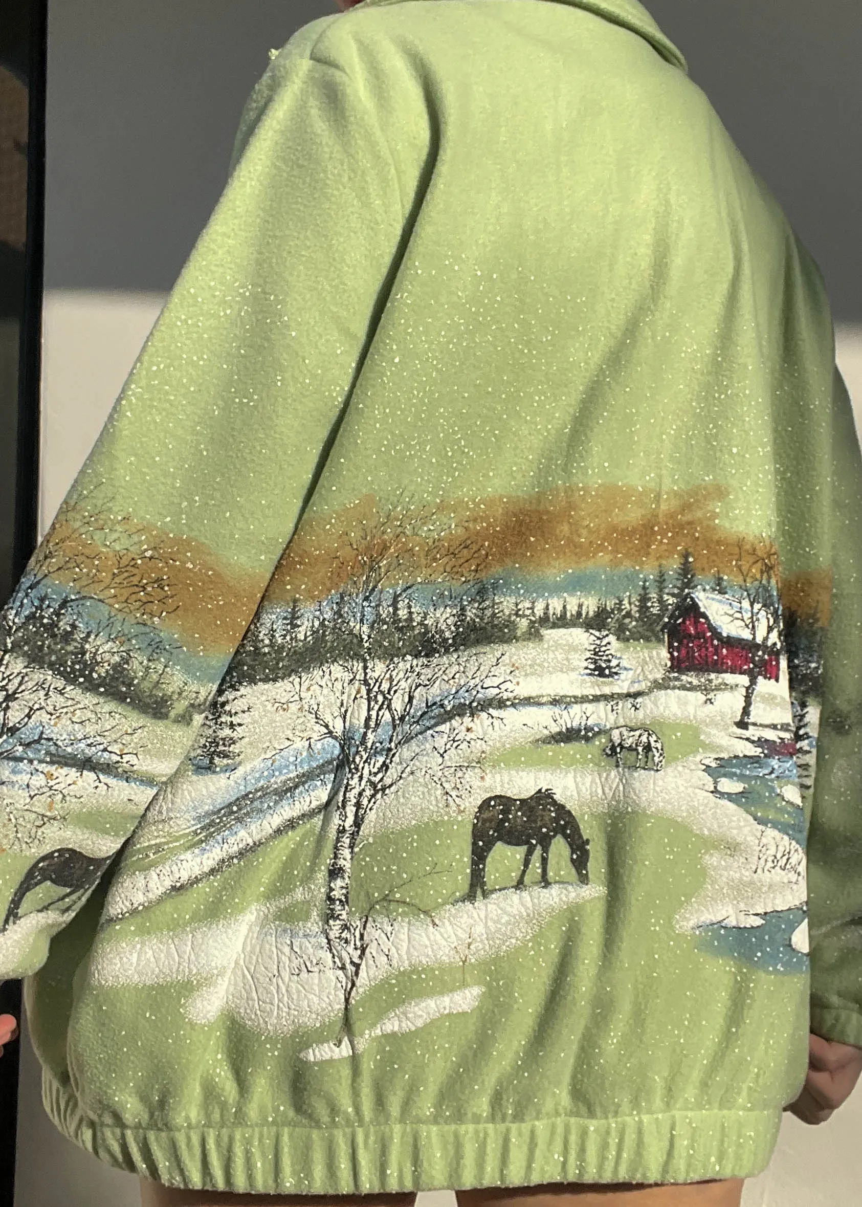 90's Wonderland Farm Fleece (L)