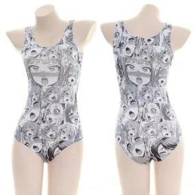 Ahegao Bodysuit