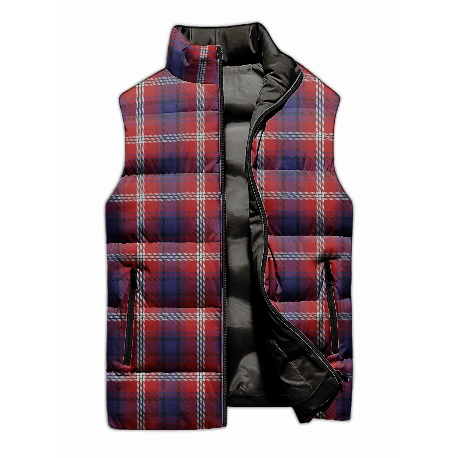 Ainslie Tartan Sleeveless Puffer Jacket