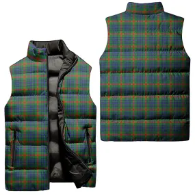 Aiton Tartan Sleeveless Puffer Jacket