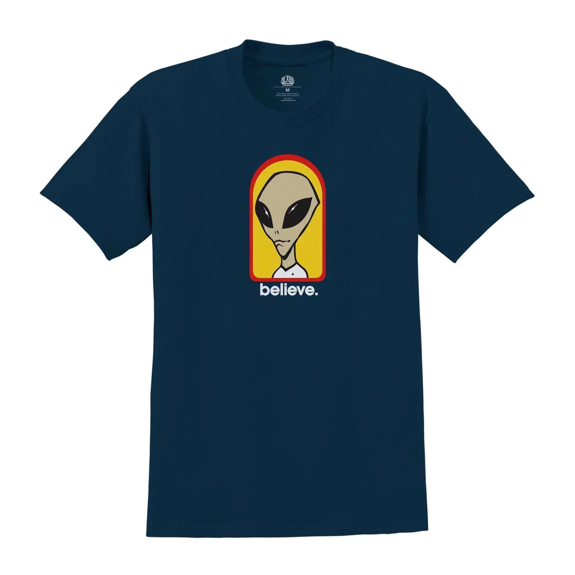 ALIEN WORKSHOP Believe T-Shirt Navy