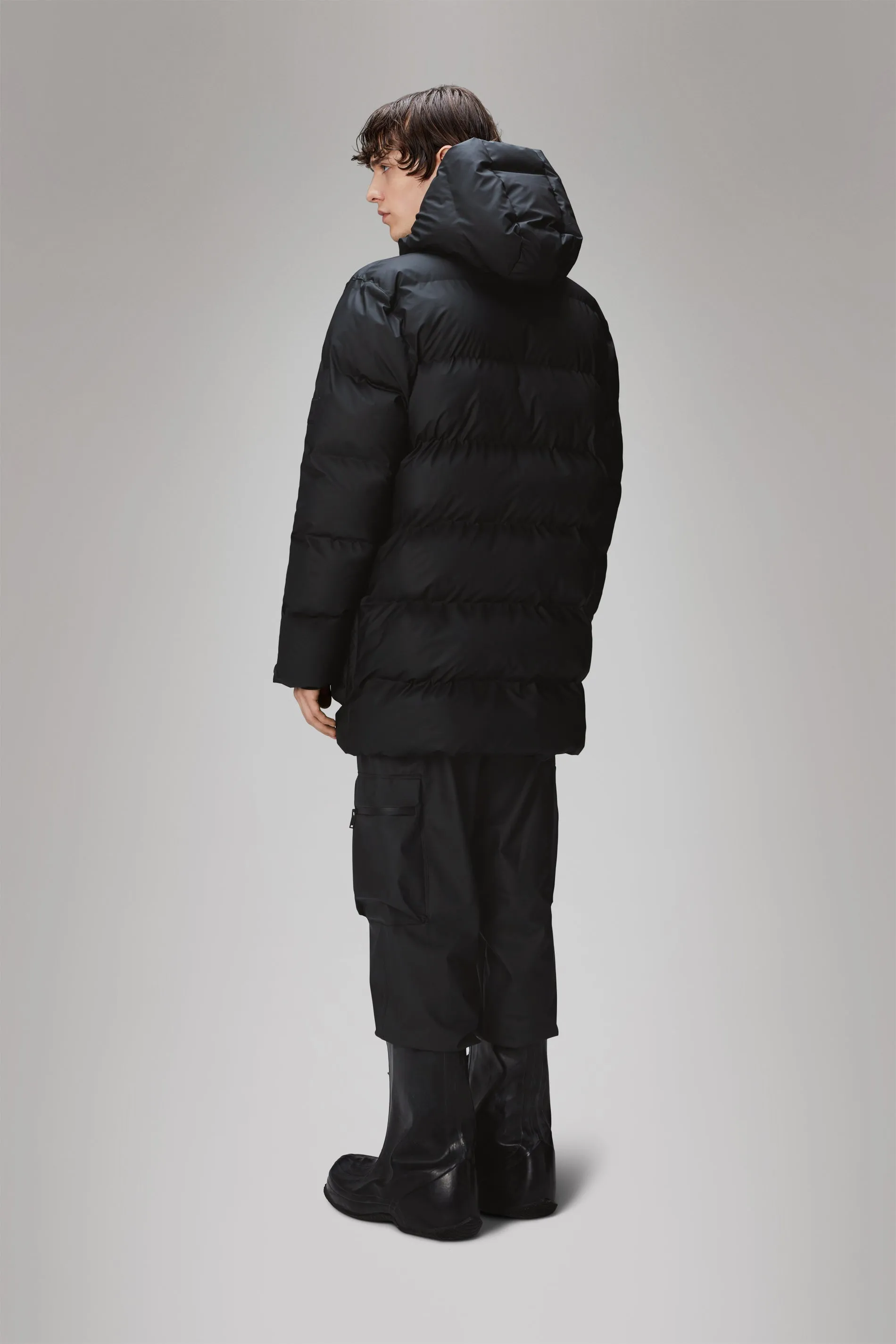 Alta Long Puffer Cargo Jacket