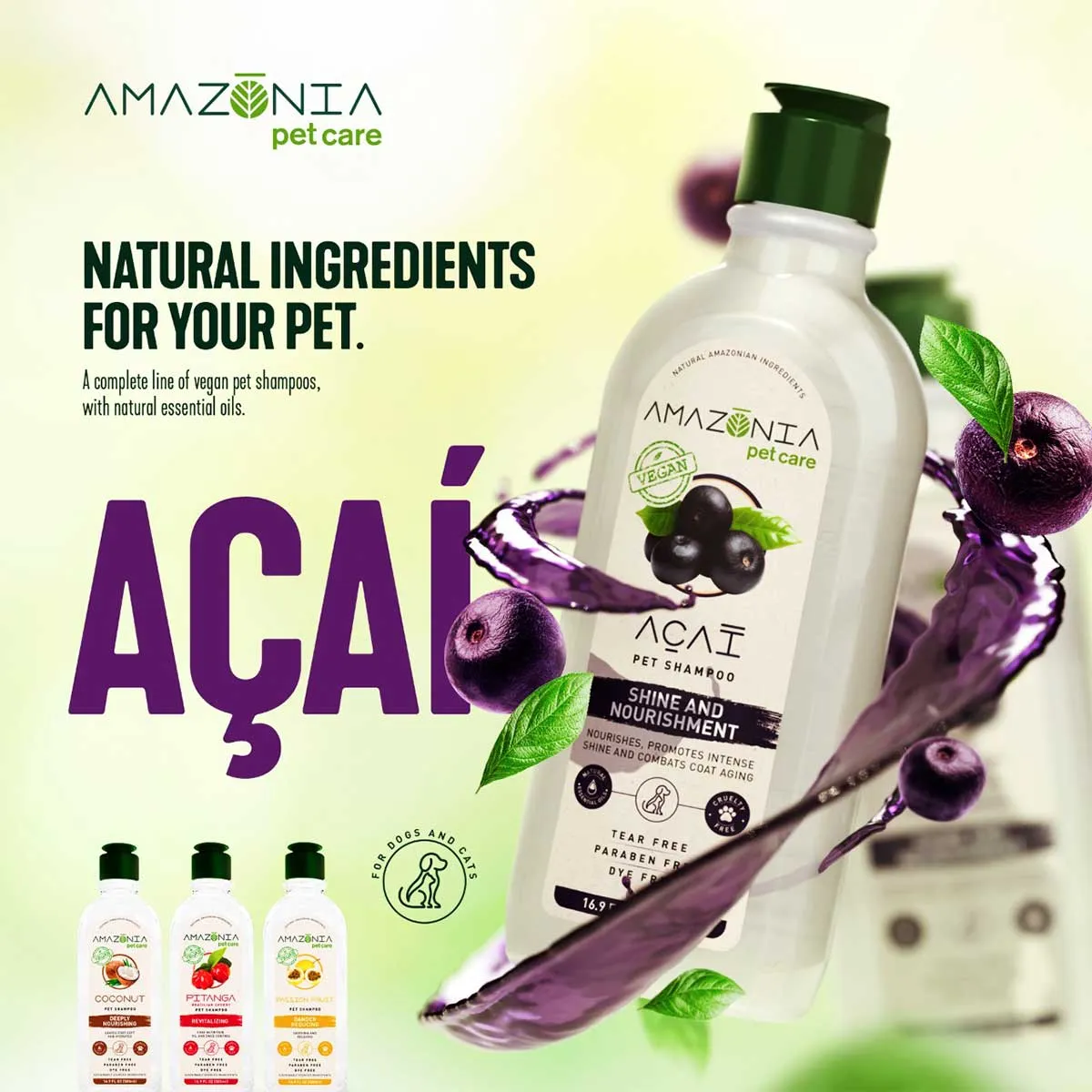 Amazonia Acai Pet Shampoo