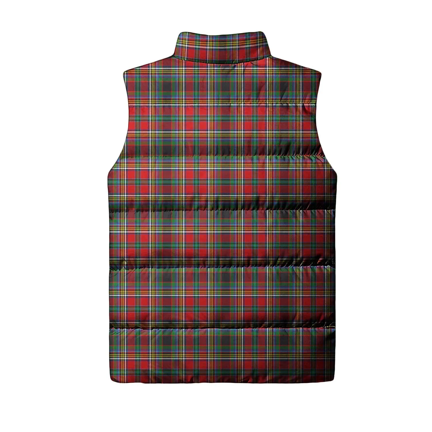 Anderson of Arbrake Tartan Sleeveless Puffer Jacket with Family Crest