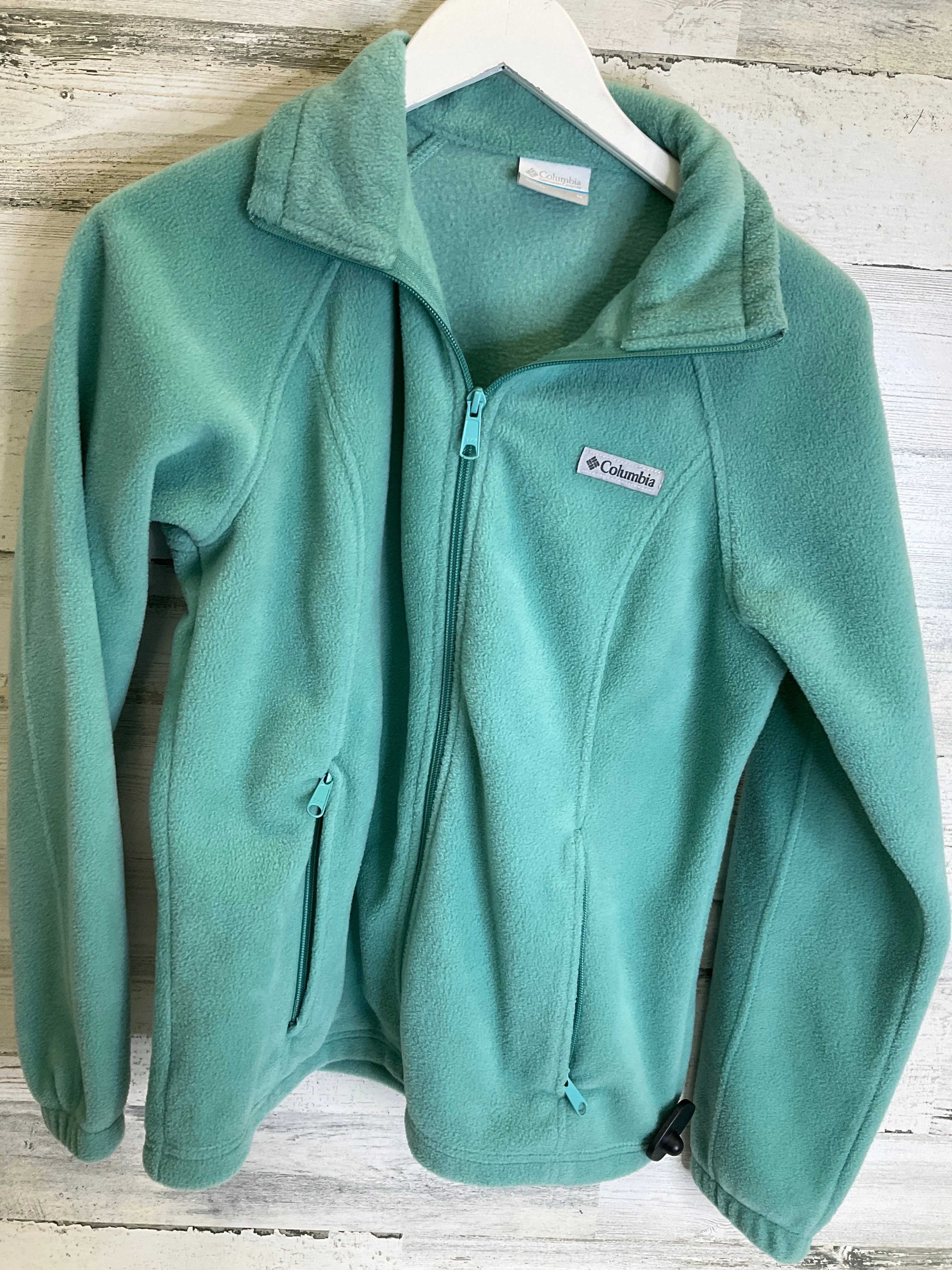 Aqua Jacket Fleece Columbia, Size M