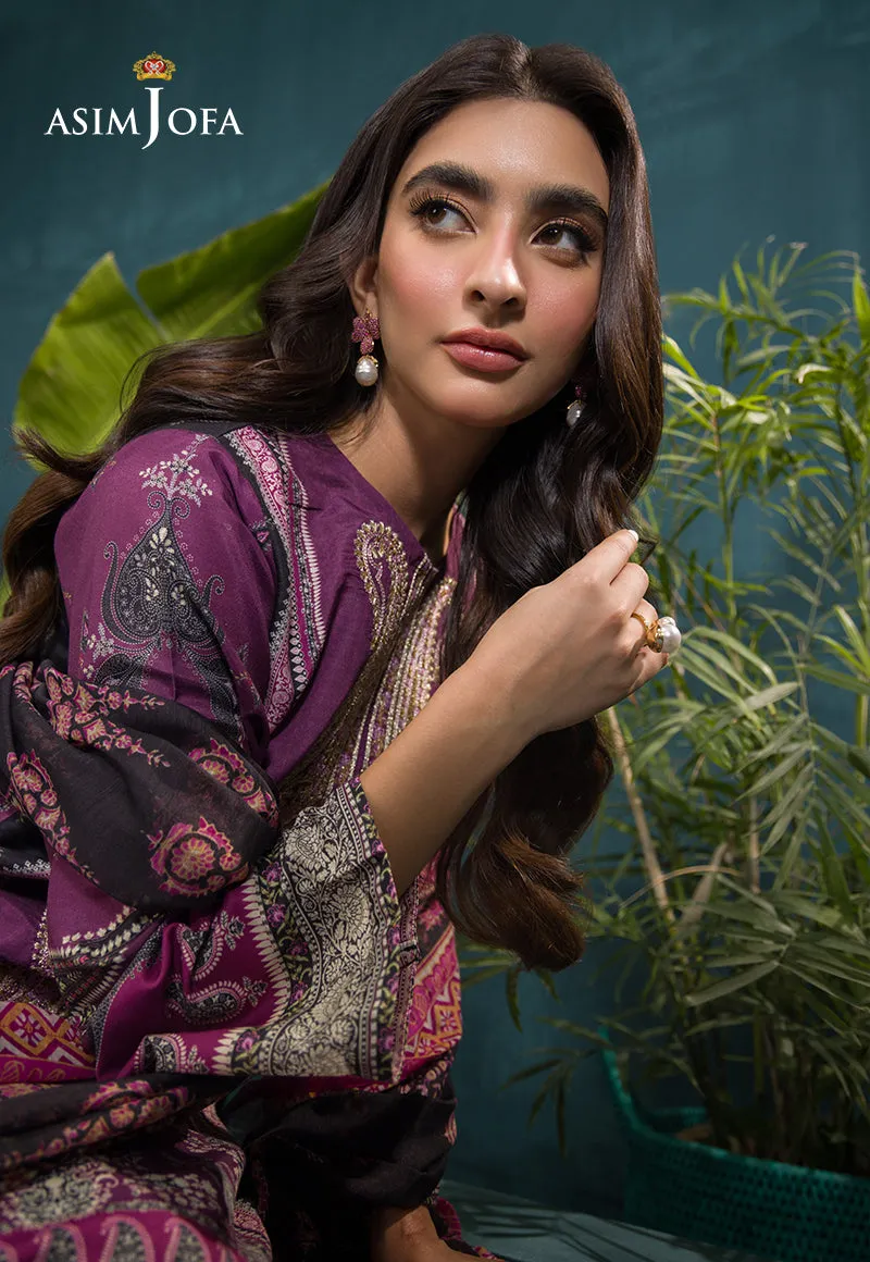 Asim Jofa Gul Rung Stitched/Pret Collection – AJGR-16