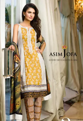 Asim Jofa Luxury Eid Collection '14 - 2A