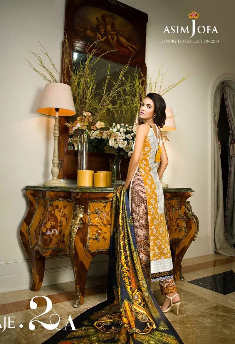 Asim Jofa Luxury Eid Collection '14 - 2A