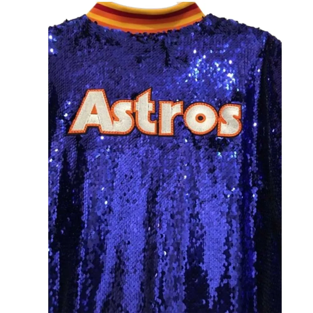 Astros Sequin Jacket