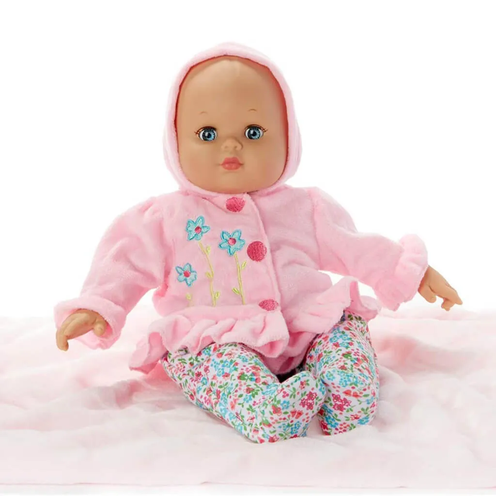 Baby Cuddles Pink Hoodie Doll