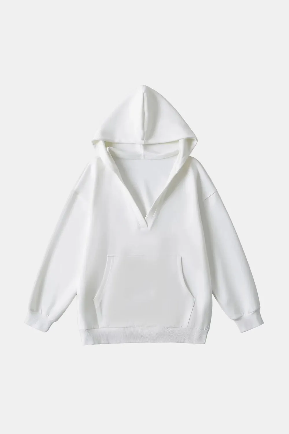 Basic Bae Air Scuba Kangaroo Pocket Long Sleeve Hoodie