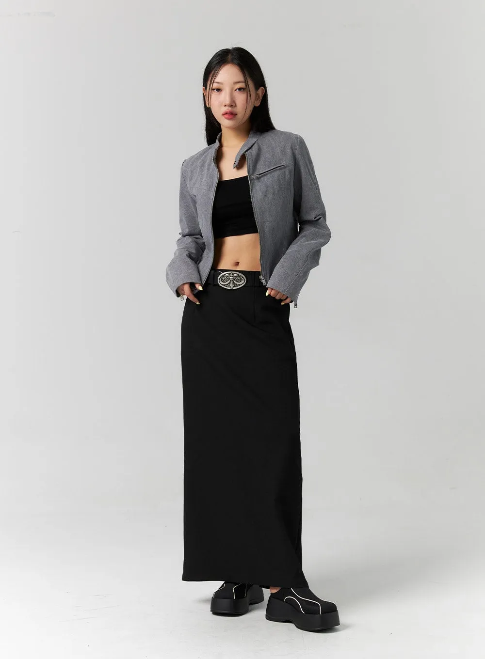 Basic Maxi Skirt CS308