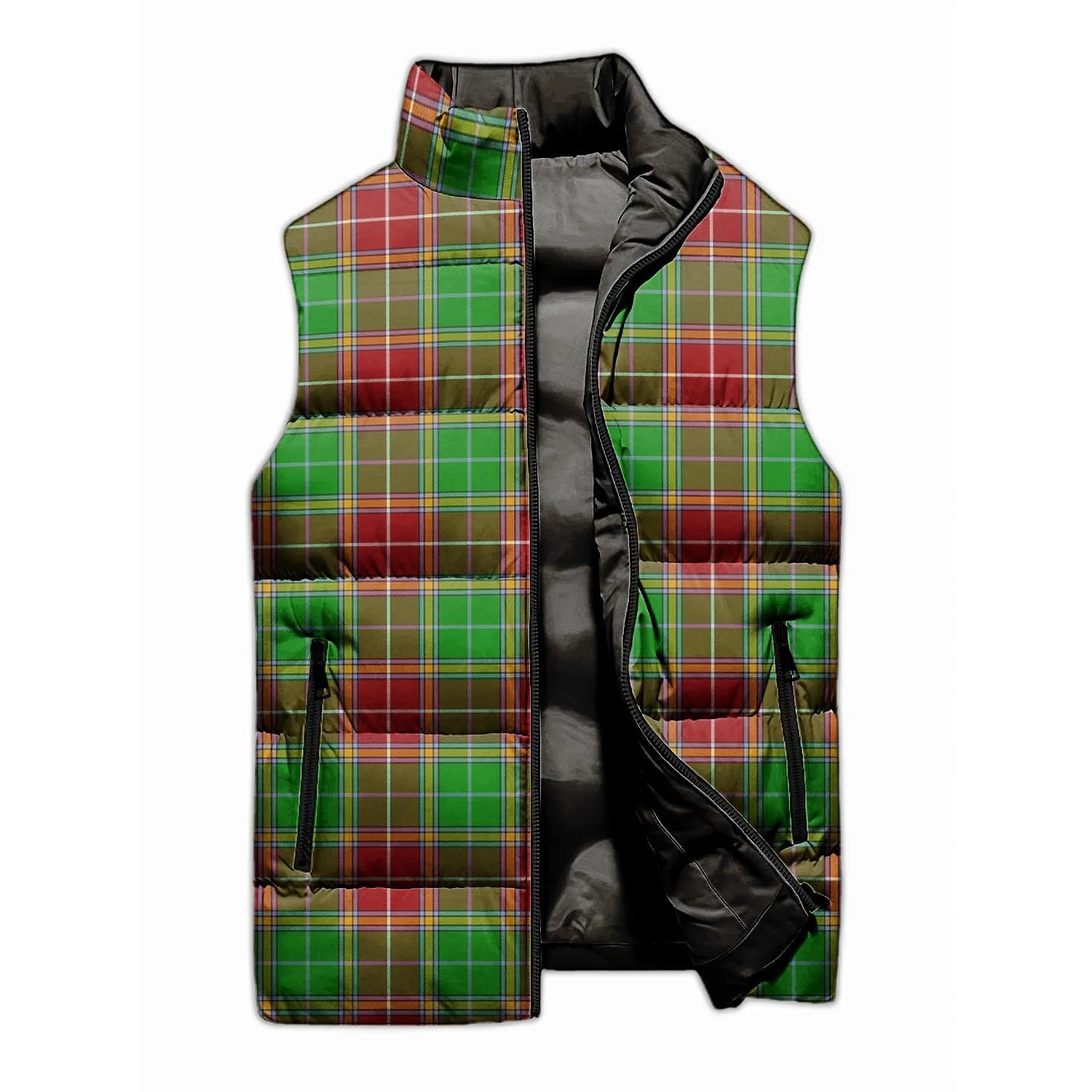 Baxter Modern Tartan Sleeveless Puffer Jacket