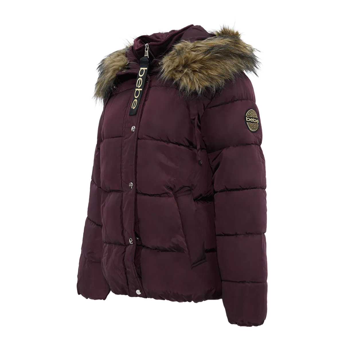 Bebe Women's Bib Puffer Jacket