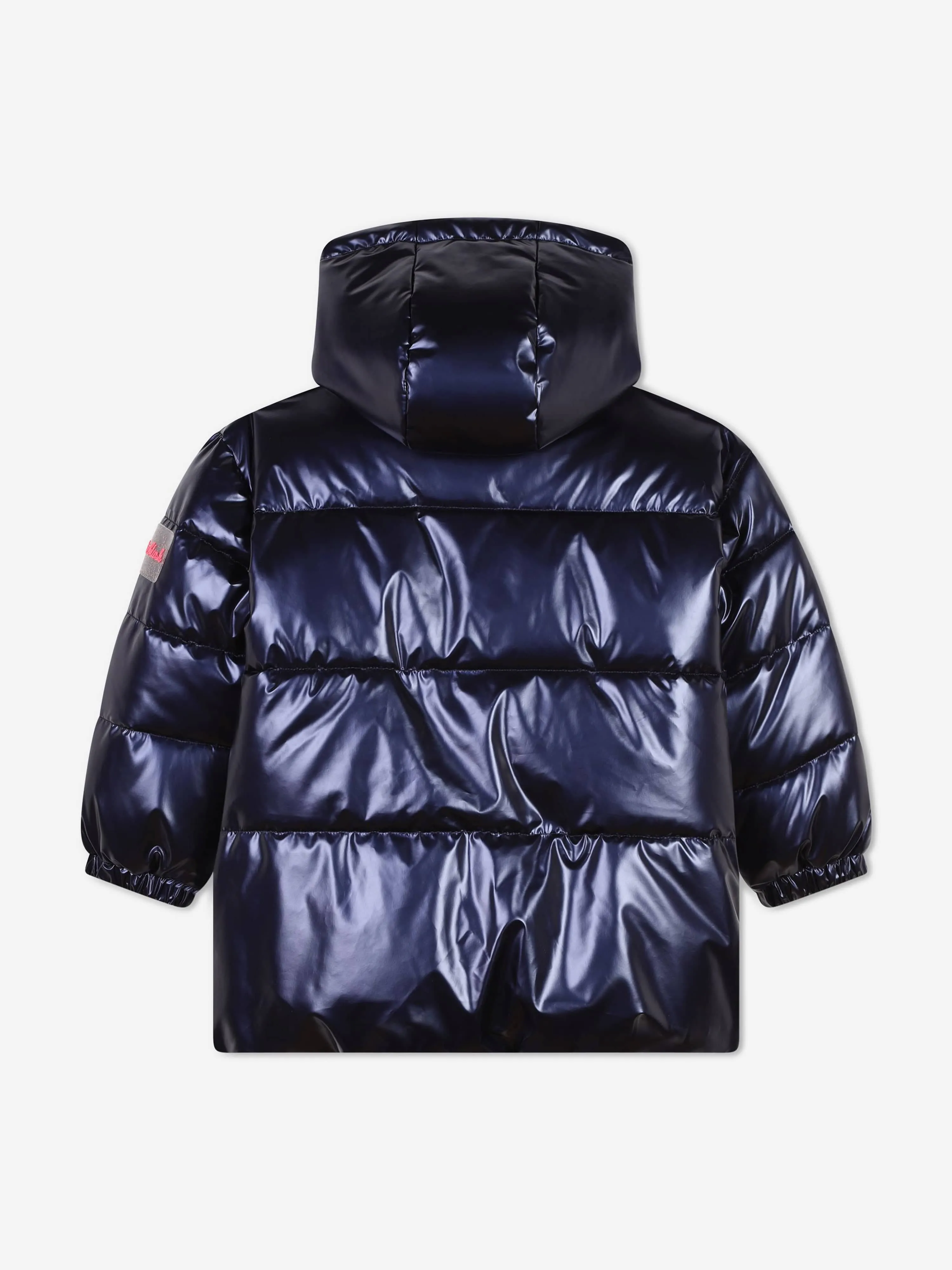 Billieblush Girls Puffer Jacket in Navy