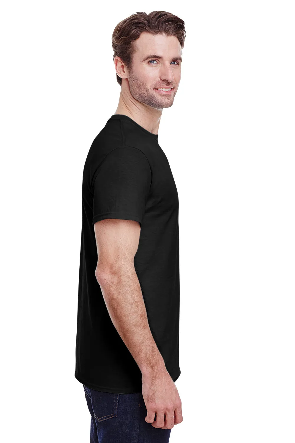 Black Unisex Adult Ultra Cotton T-Shirt