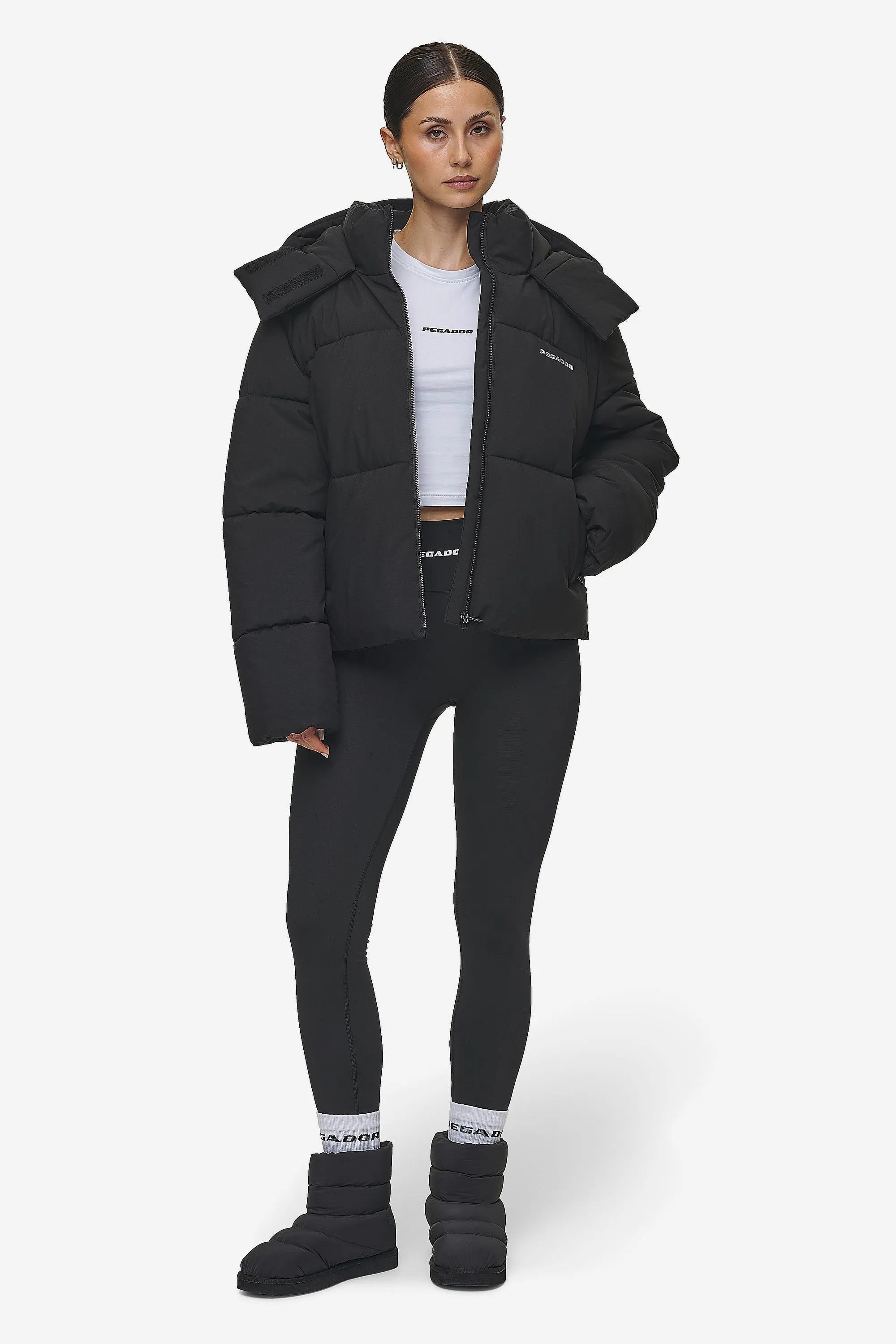 Blanca Puffer Jacket Black