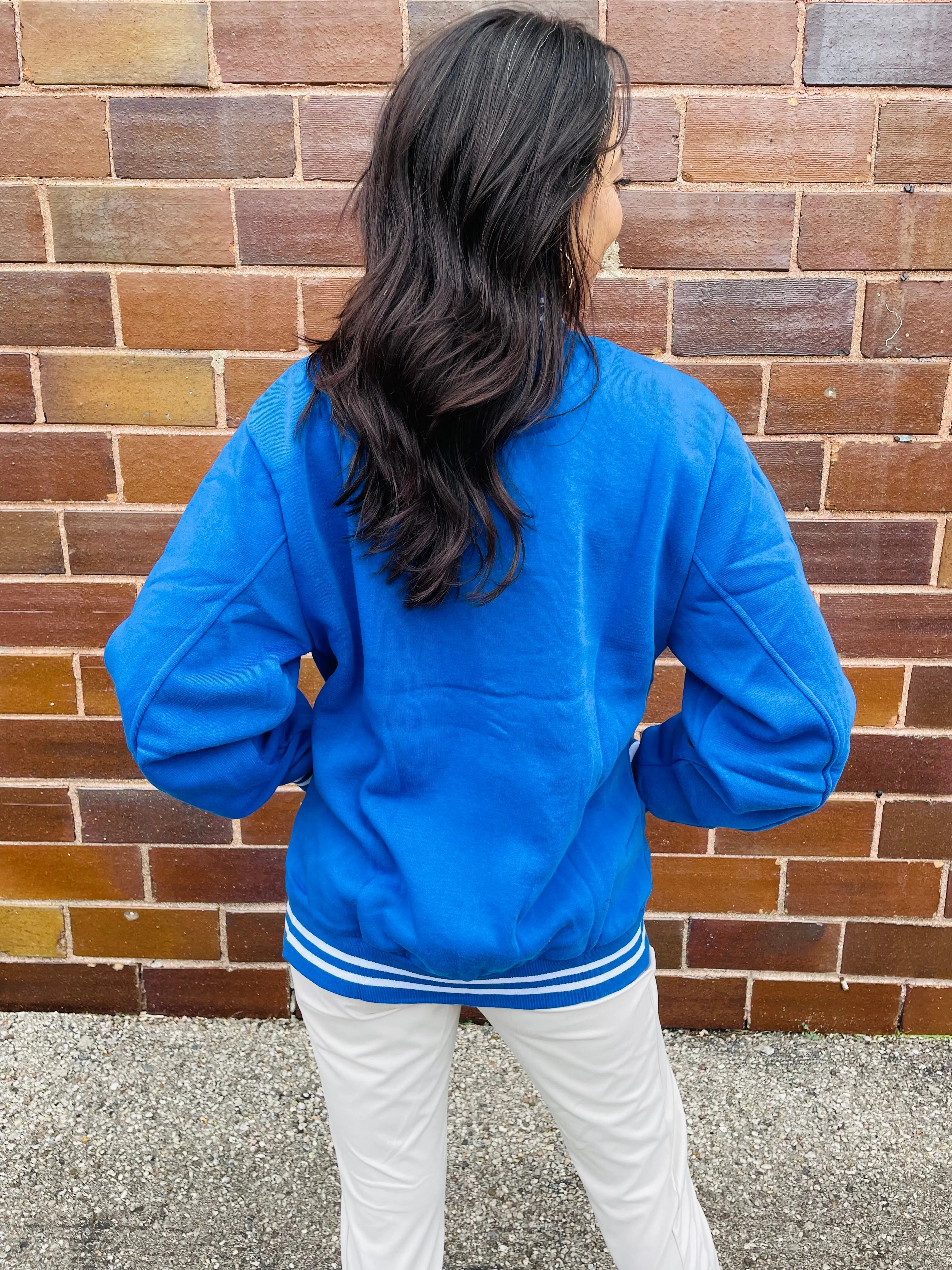 Blue Varsity Jacket