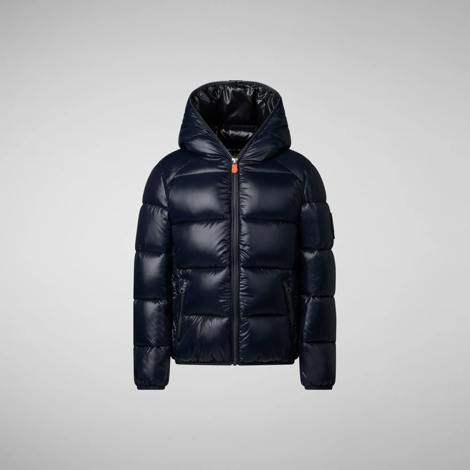 Boys' animal free puffer jacket Artie in blue black