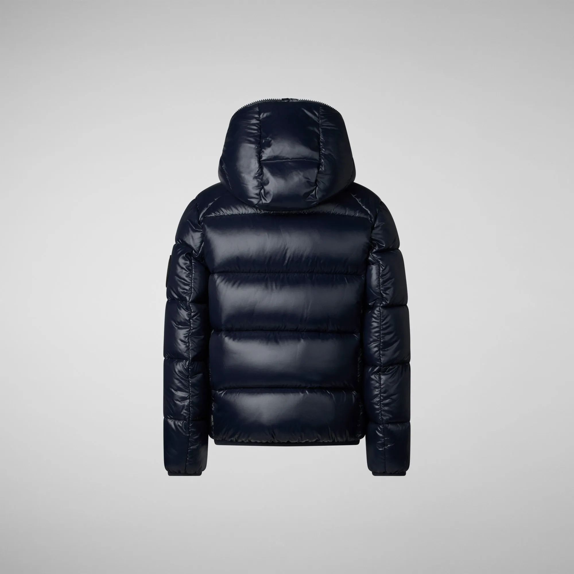 Boys' animal free puffer jacket Artie in blue black