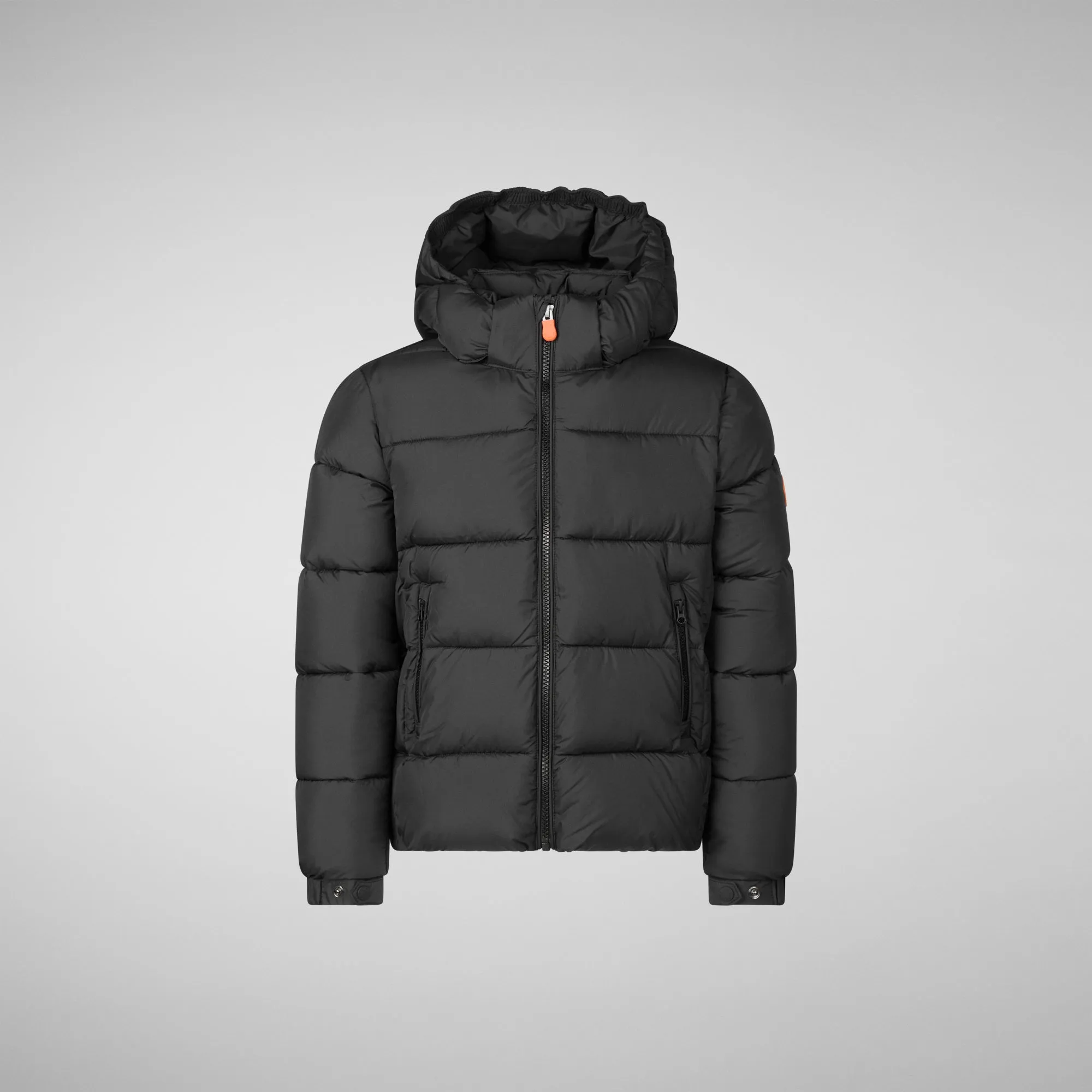 Boys' animal free Puffer jacket Foster in black