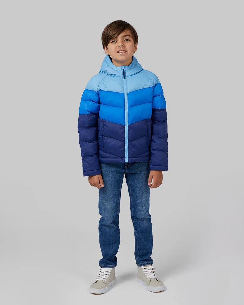 BOYS' HOODED PUFFER JACKET