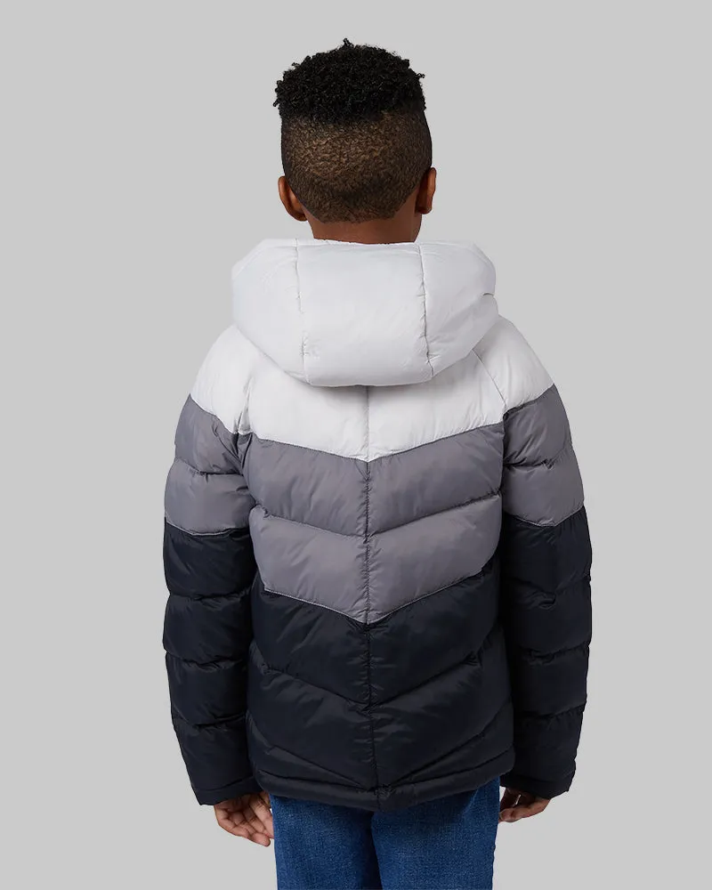 BOYS' HOODED PUFFER JACKET