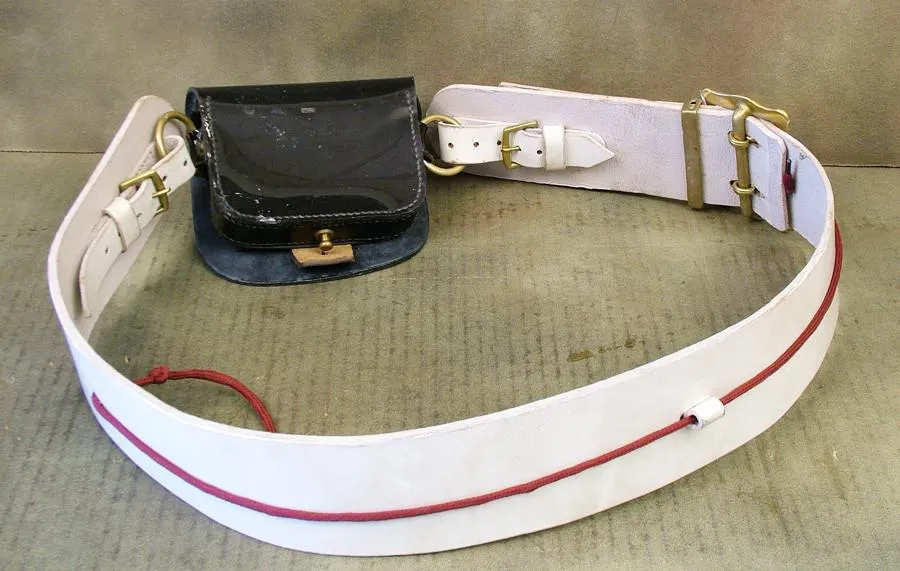 British Royal Horse Guard Pouch & Belt Combination: Original