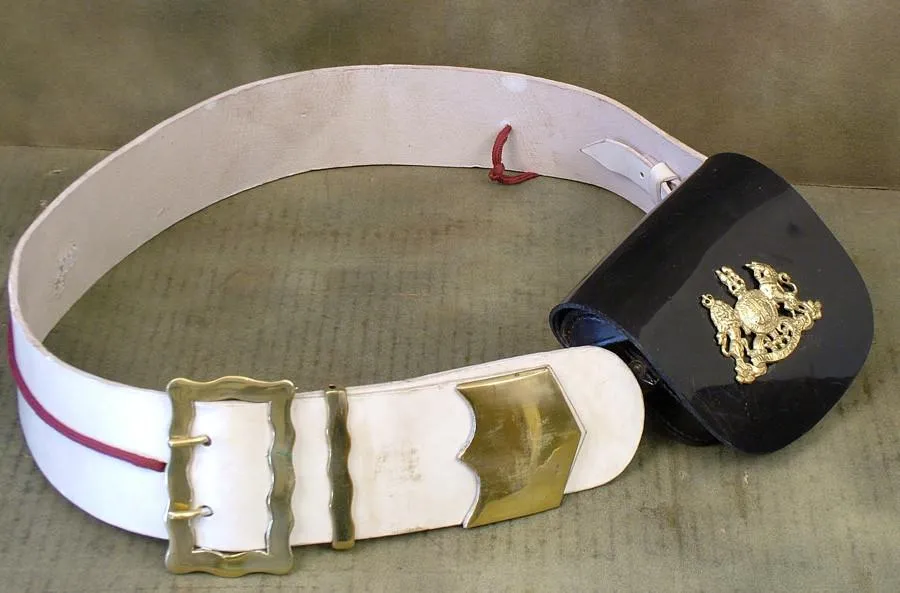 British Royal Horse Guard Pouch & Belt Combination: Original