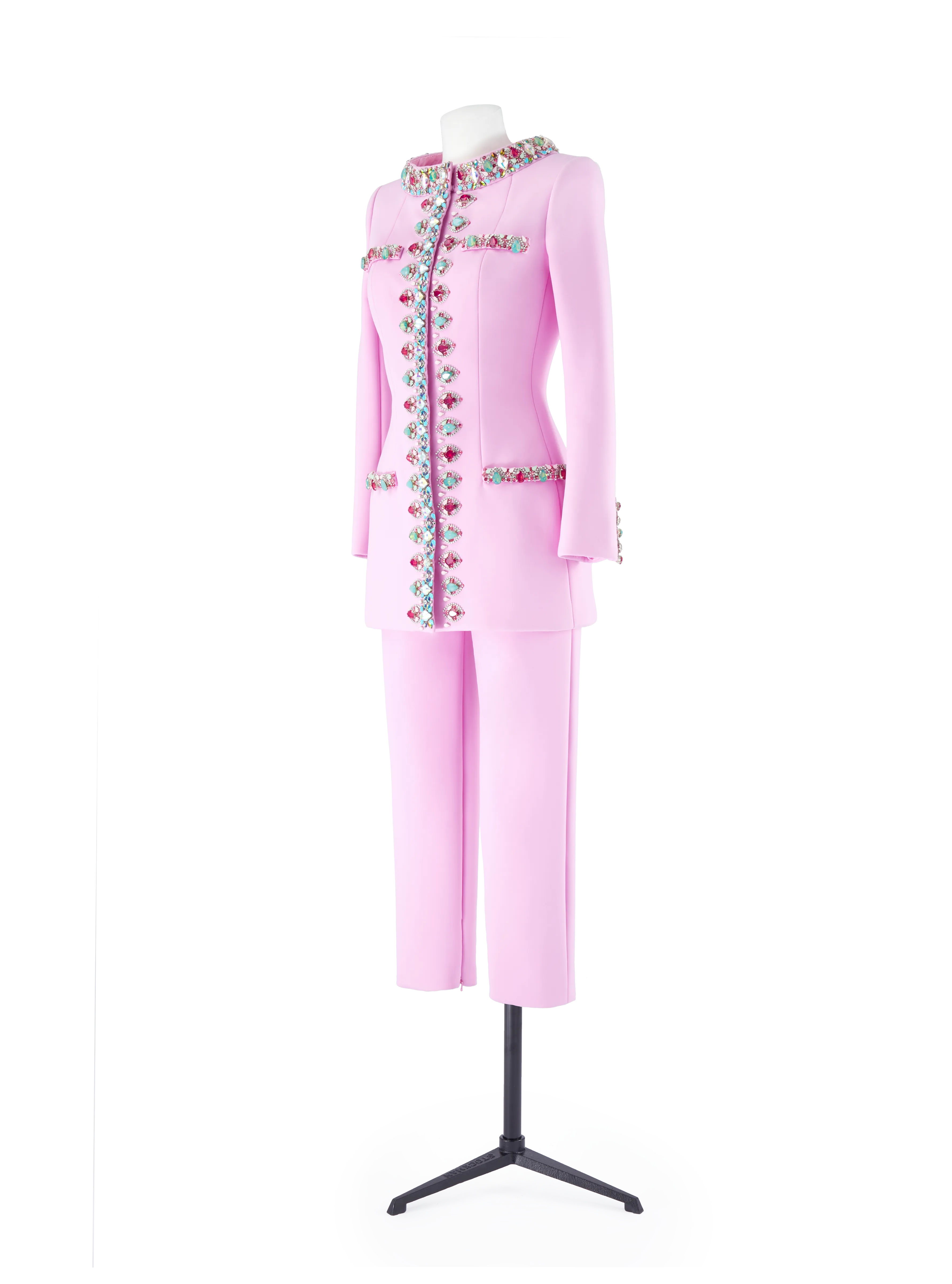 Bubble Gum Pink Tailored Suit