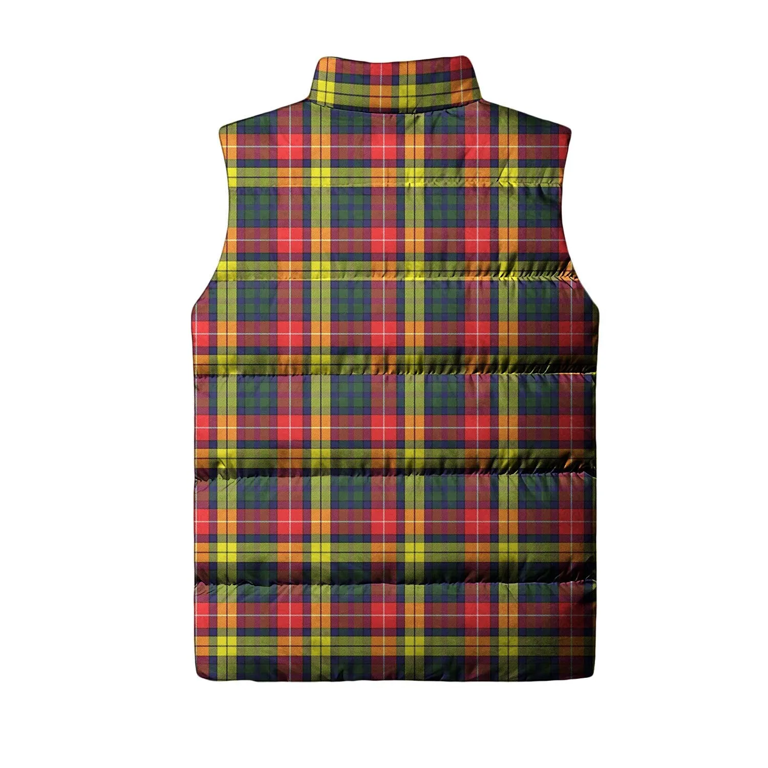 Buchanan Modern Tartan Sleeveless Puffer Jacket