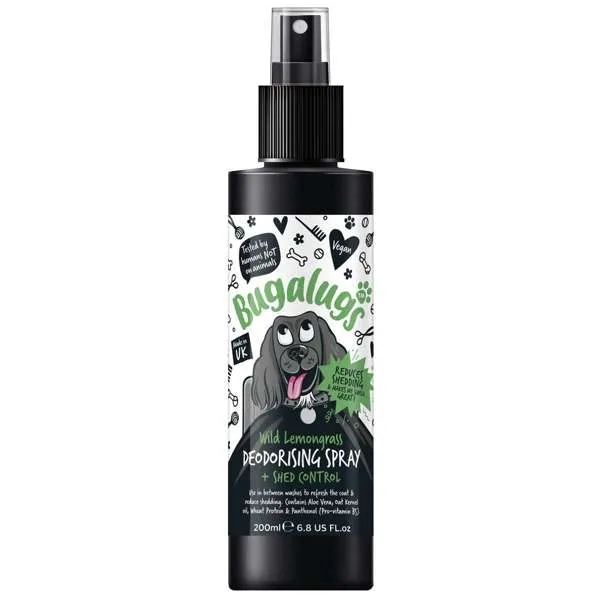 Bugalugs Shed Control Deodorising Spray 200ml