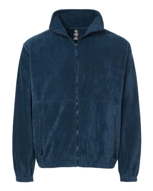 Burnside Polar Men's Fleece Full-Zip Jacket