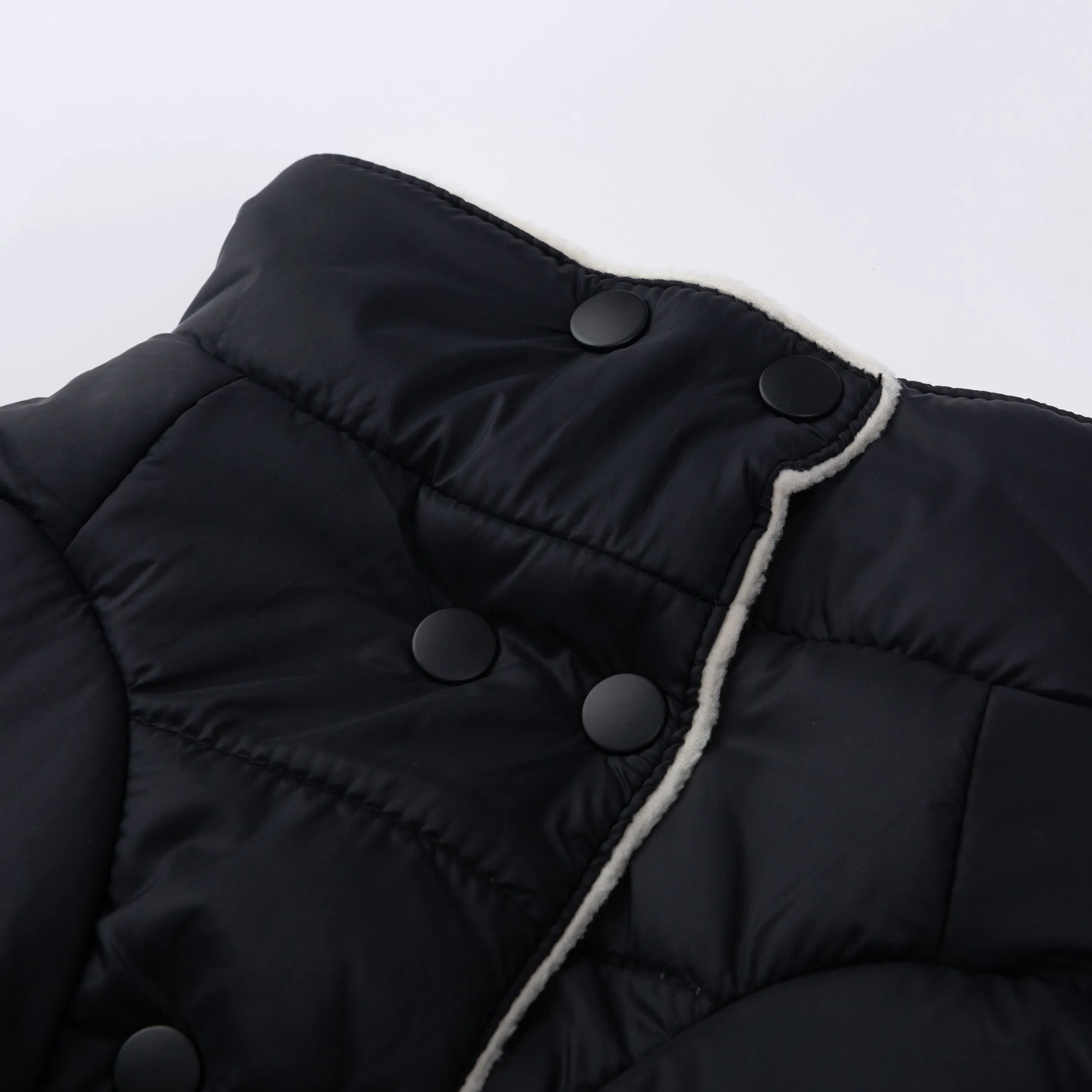 Button Up Puffer Jacket