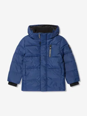 Calvin Klein Boys Essential Puffer Jacket in Blue