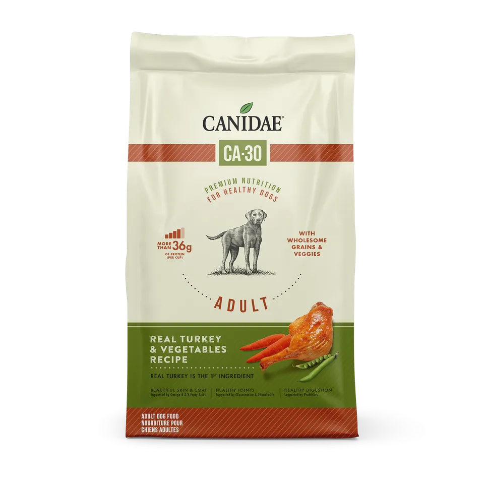 Canidae CA-30 Real Turkey, Peas & Carrots Recipe Dry Dog Food