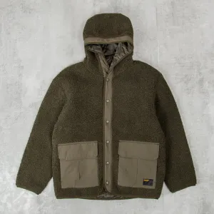 Carhartt WIP Devin Hooded Fleece Liner Jacket - Cypress