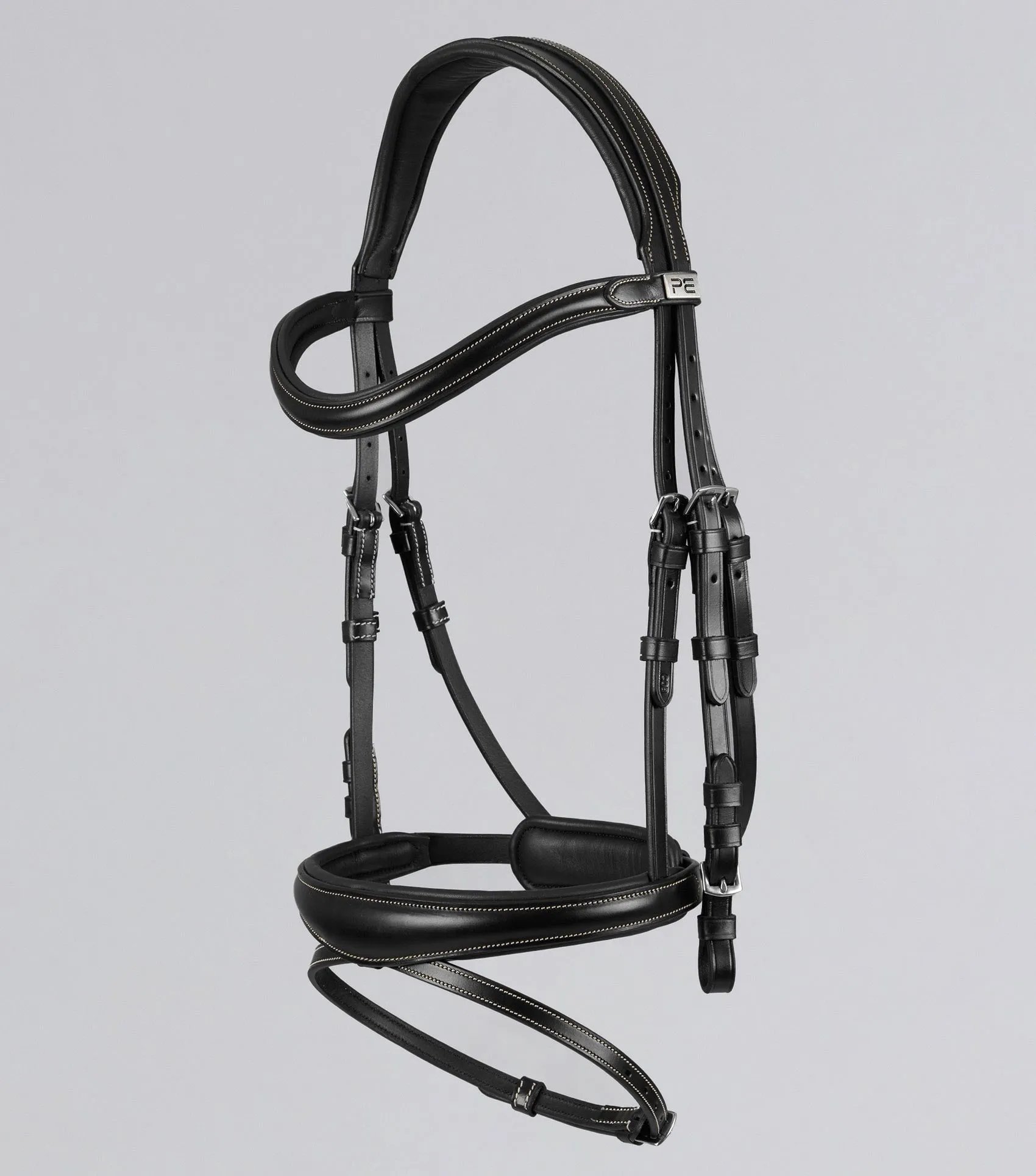 Cassano Snaffle Bridle Black