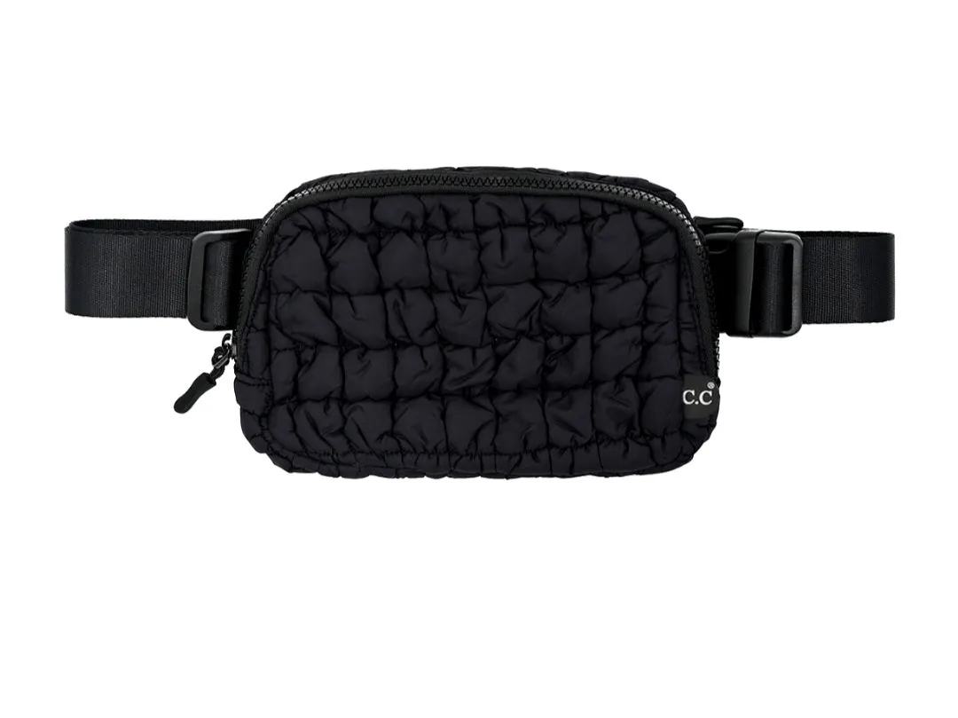 CC Quilted Puffer Fanny Pack