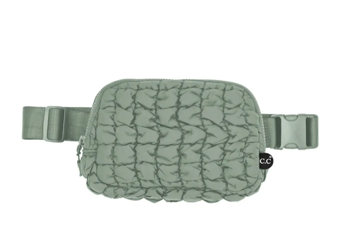 CC Quilted Puffer Fanny Pack