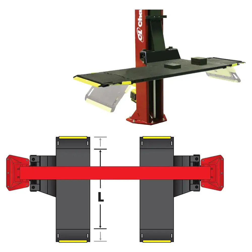 Challenger 9K 2-Post Lift w/ Drive-on Express Pad - CL10XP9