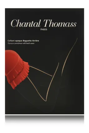 CHANTAL THOMASS BACK SEAM Chocolate Opaque Tights