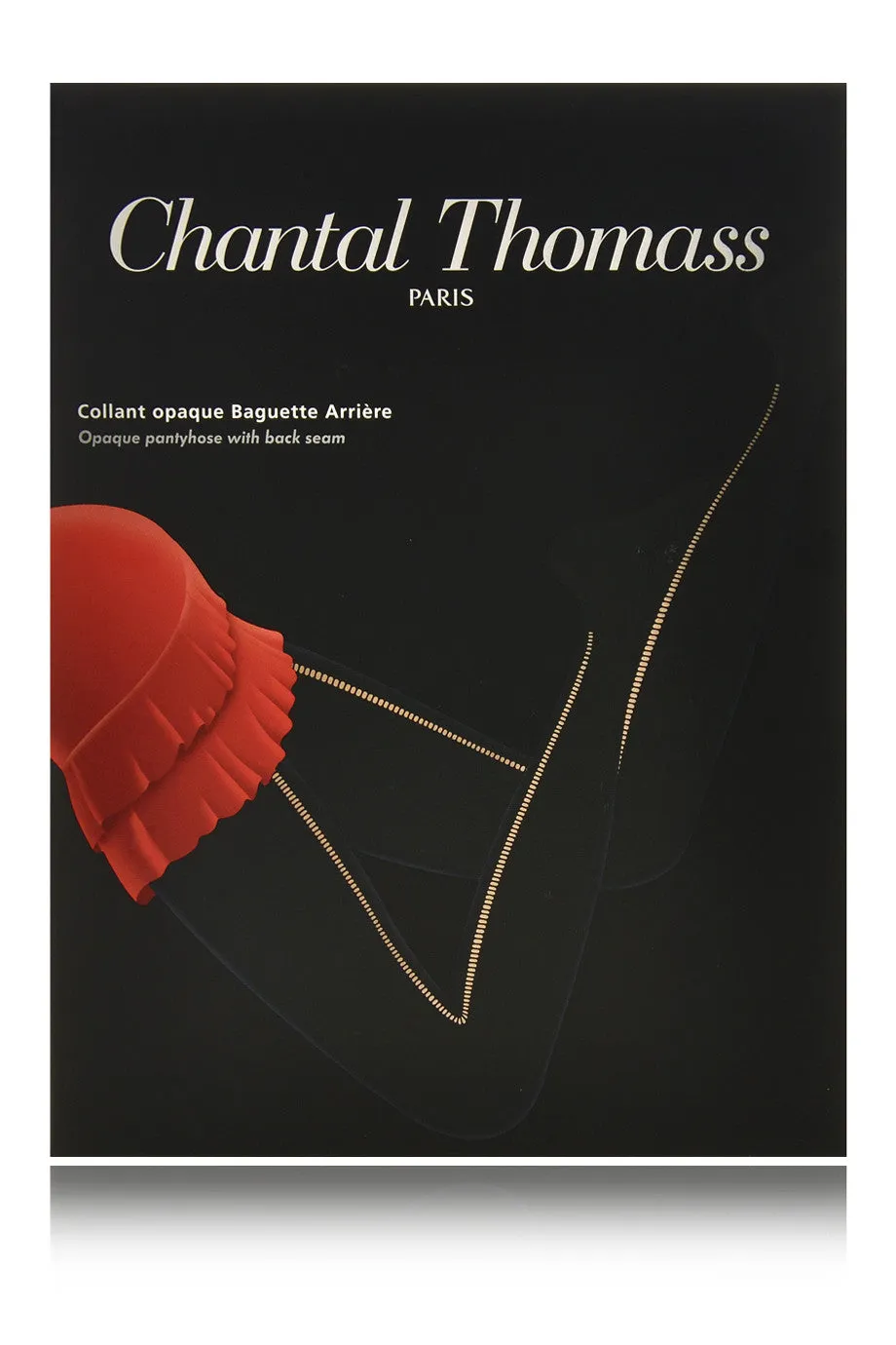 CHANTAL THOMASS BACK SEAM Chocolate Opaque Tights