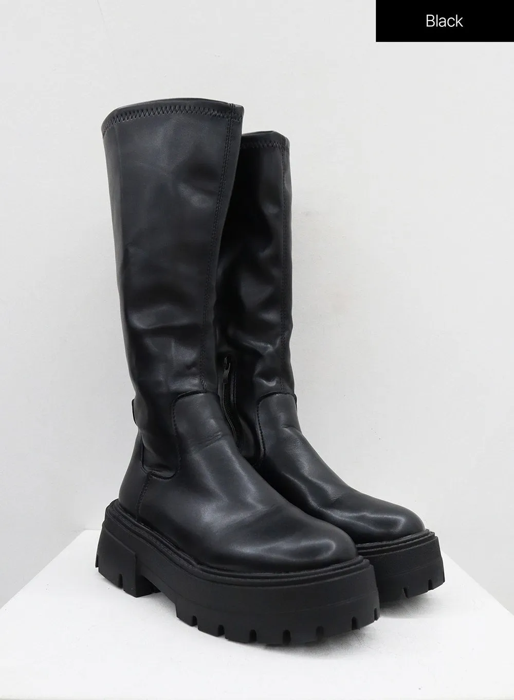 Chunky Platform Knee High Boots BJ331